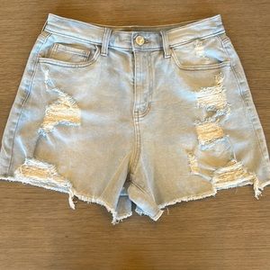 90s Boyfriend Distressed Shorts